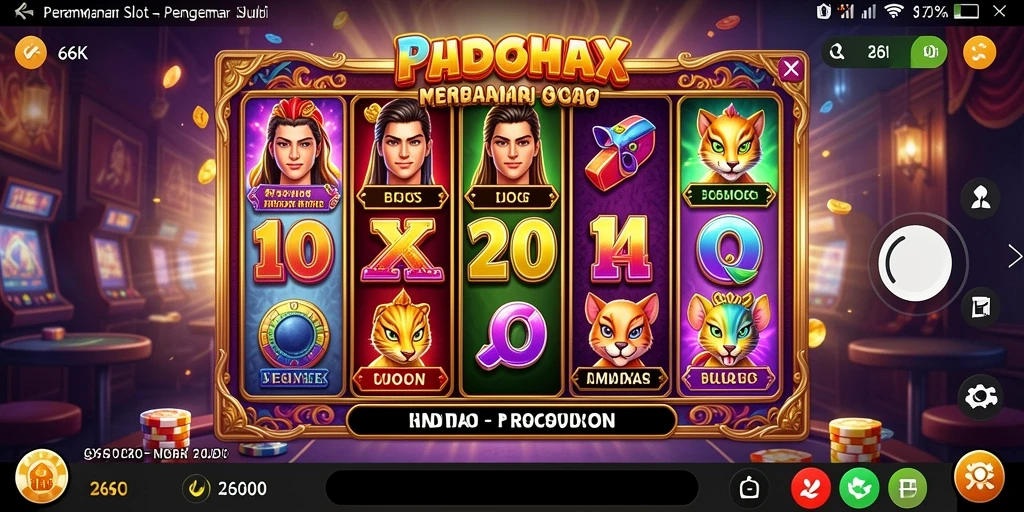Gameplay Slot yang seru dan penuh aksi di 66K.
