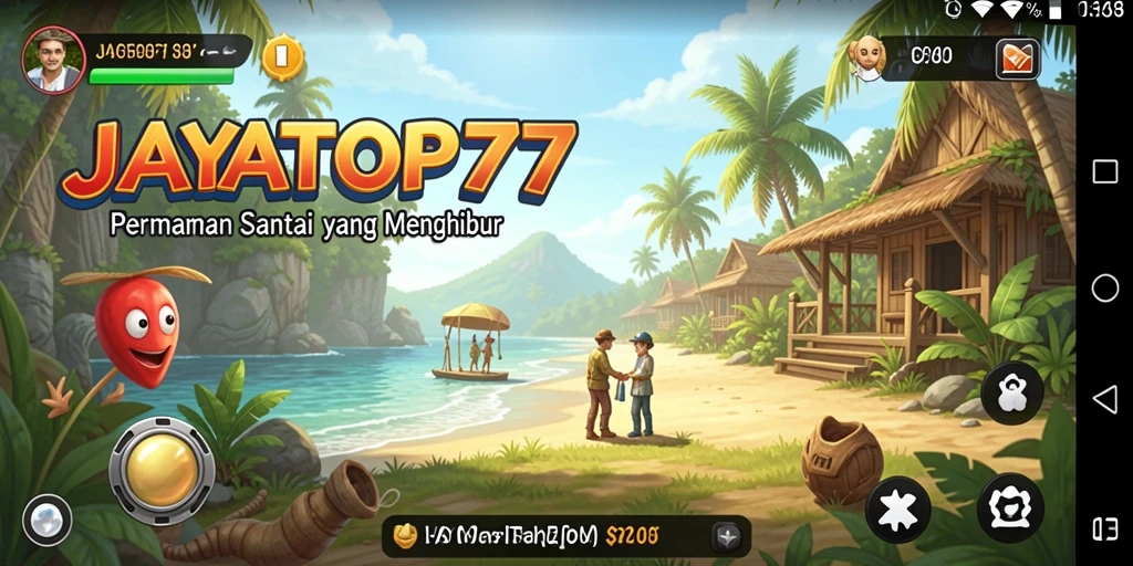 Tampilan gameplay JAYATOP77 dengan pemain yang sedang menyelesaikan tantangan.