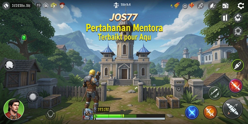 Gameplay menara pertahanan yang seru dan menantang di JOS77.